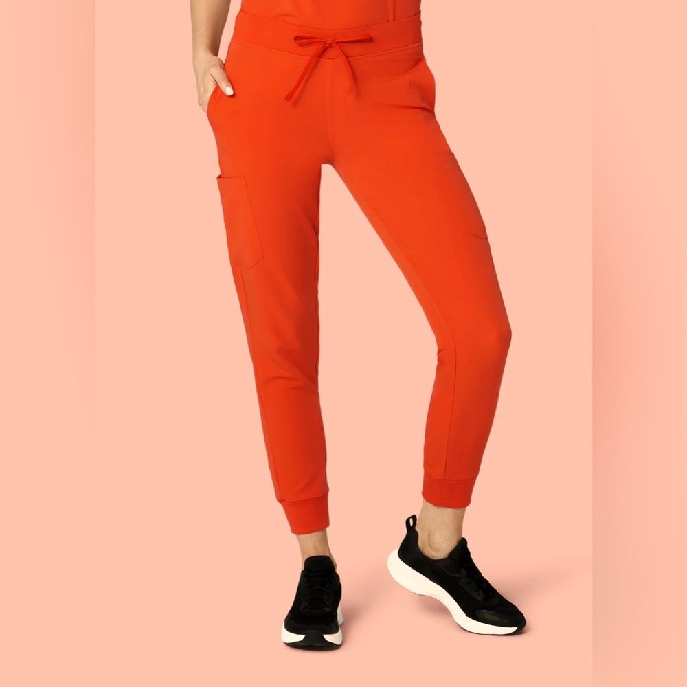 Rust Mandala jogger scrubs